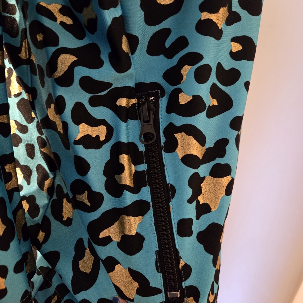 Berek Blue Leopard Print Jacket - Picture 4 of 7